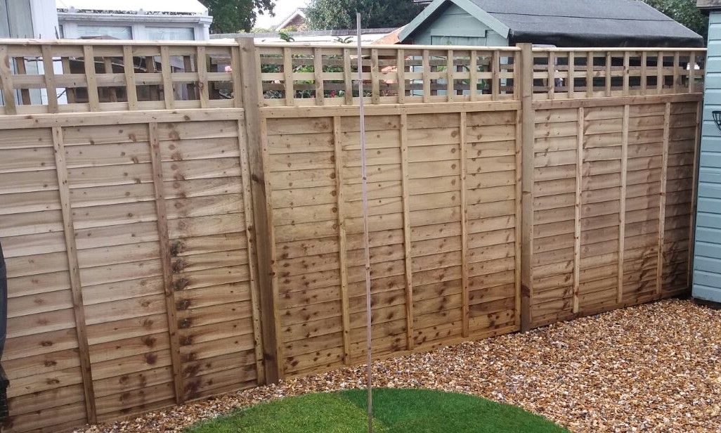 Wooden Posts and Trellising